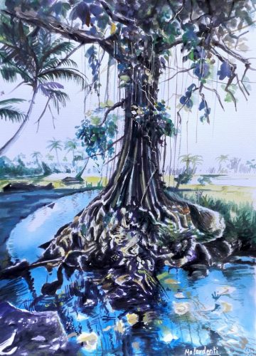 Jardin d'Eau de Vaipahi, Tahiti