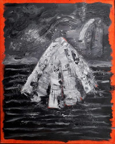 Tipi - 2026 - huile sur toile - 30 x 20 cm